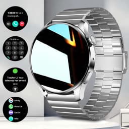 New Round 1.52" Extra-Large Screen Smartwatch Wireless Call Men Women With More Sports Modes Calculator Smart Watches Business