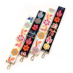 Vintage Style DIY Embroidery Shoulder Strap Multi-purpose Fashion Handbag Accessory Adjustable Comfortable Purse Strap
