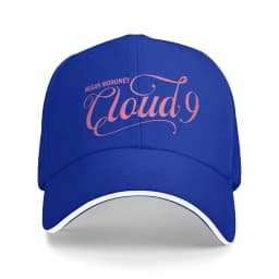 Megan Moroney Cloud 9 Pink Logo Baseball Cap Casual Hip Hop Hats Spring Men Adult Running Hippie Baseball Caps