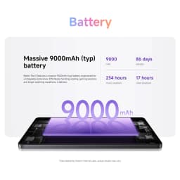 Global Version Xiaomi redmi Pad 2 WIFI 11' Xiaomi HyperOS 90Hz Advanced Helio G100-Ultra 2TB Expandable Storage 9000mAh Battery