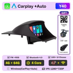 Android 16 Car Radio For Ford Fiesta MK6 MK7 2009 - 2017 Carplay Android Auto Stereo Player GPS Navigation Wifi Video Autoradio