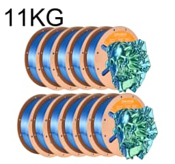 ERYONE High Speed Filament Silk PLA Filament for 3D Printer 1.75mm +/-0.03mm, Rapid PLA 3D Printing Filament, 3KG/5KG/11KG