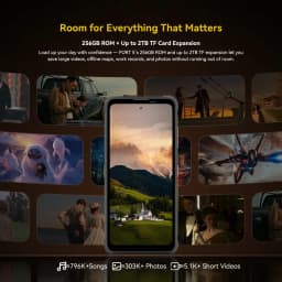 Blackview Fort 5 Rugged SmartPhone 6.78-inch 2.4K Display 108Mp Camera Imaging Flagship 2W BOX Speaker Cellphone