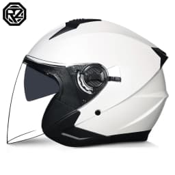 ORZ-705 Latest High Quality Motorcycle Helmet Half Covering Dual Lens Cascos para Motos Male Female Couple Capacetes de Moto