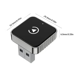 XUDA 2026 Latest Wireless CarPlay Apapter USB CarPlay & Android Auto,Type-C Port,Converts Wired to Wireless,Plug & Play,Auto-C