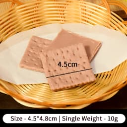 Simulation Cookies for Children, Simulation Accessories, Photography, Fake Biscuits, Early Education, DIY, 3 Pcs/Lot