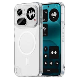 Flexible Wireless Charging Magnetic Case For Nothing Phone 4A Pro Cover Transparent Shell Fundas Coque