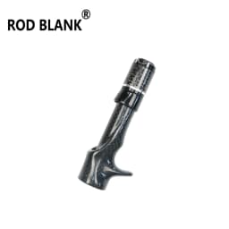 Rod Blank 1 Set Spinning Casting Carbon Fiber Reel Seat Fishing Rod Building Component Rod DIY Repair Accessory