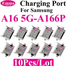 10pcs Charging Port Dock Plug For Samsung A06 A07 A05 A04 A13 A14 A15 A17 A25 A31 A50s A51 A16 USB Charger Connector Socket