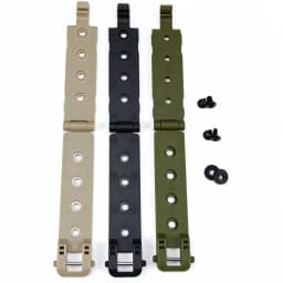 1piece Molle-lok K Sheath Waist Clip System Sheath Back Clip Kydex Sheath Carrying Clip K Sheath MOLLE Buckle with Screws