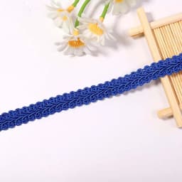 2/4yards 12mm Polyester Lace Trimming Ribbon Centipede Braided Curve Lace Sewing Clothes DIY Craft Wedding Accessories