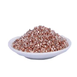 High-Purity Copper Granules, Electrolytic Copper Granules, Elemental Copper Cu99.99%, Specifically for Scientific Research