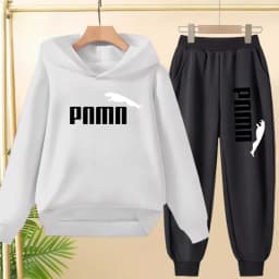 Children 3-12Yrs Pullover Casual Coat Top Jogging Set Charming Tracksuits Letter Hoodie Sweatshirt+Pants Boys Girls Kids clothes