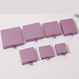 10pcs Paper Jewelry Gift Box For Ring Earrings Pendant Necklace Bracelet Stud Organizer Wedding Favors Jewellery Packaging Sack