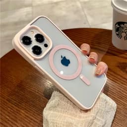 Luxury Magnetic Wireless Charge For Magsafe Case for iPhone 15 14 Plus 13 12 11 Pro Max Shockproof Soft Transparent Bumper Cover