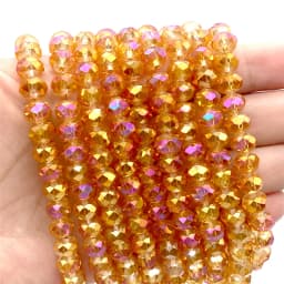 2 3 4 6 8mm Austria Faceted Crystal Beads Rondelle Loose Spacer Bracelets Earring DIY Glass Beads for Jewerly Making