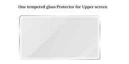 For AYN THOR Screen Protector Anti-scratch THOR Flip Dual Screen Game Console HD Full Screen Tempered Glass Protectors
