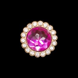 1pcs Luxury Charms for Women's Shoe Decorations Pins for Sandals Girls Female Favor Gifts Pink Shoe Chamrs Colourful Heart