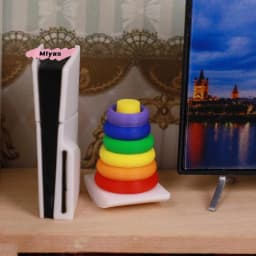 【M】2 Sets Dollhouse Early Learning Rainbow Stacking Toys Puzzle Development Intelligence Rainbow Tower Baby Toy Gift Stack Ring