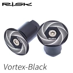 RISK 1Pair Bike Handlebar Ends Aluminum Bicycle Grip End Cap MTB Road Bike Foldable Bicycle Handle Bar Plug Cycling Accessories