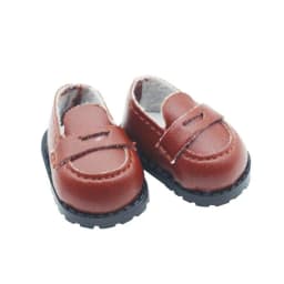 Cute Min Shoes for 17cm Labubu Doll Multi Color Mini Sneakers Loafers Dress Shoes Cute Replacement Footwear Accessories for Doll