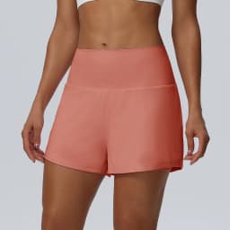 Women's Summer Loose Running Shorts 2-in-1Quick Dry Athletic Yoga Gym Shorts with Pockets Yoga Fitness Sports Shorts