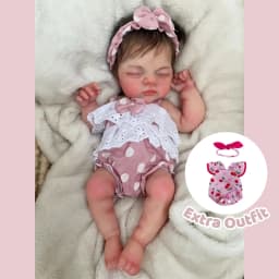 12 Inch Open Mouth Washable Full Silicone Reborn Doll Irys, Rooted Hair, 3D Vivid Skin, Realistic Newborn Bebe Reborn De Silicon