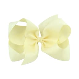 BABY BOWS 1Pcs 6inch Solid Colors Grosgrain Ribbon Hair Clips for Girls Large Hairpins Boutique Barrettes Kids Hair Accessories