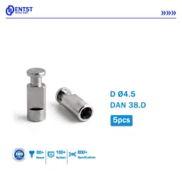 OSSTEM Dental Accessories Analog Plaster Fixture Open Tray Closed Rod Transfer Coping Abutments for DENTIUM