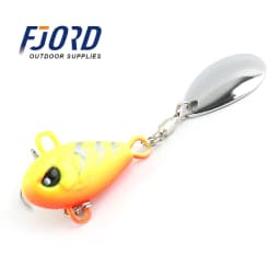 FJORD Tail Spinner Baits 7g 10.5g 14g 21g Fishing Lure Vib Metal Casting Shore Jig Spoon Fishing Artificial Bait Accessories