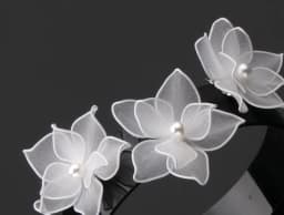 Pure Handmade Fabric Flower Styling Hair Accessories Multi-Layer Hairpin Popular Headdress Bride Wedding Accessories