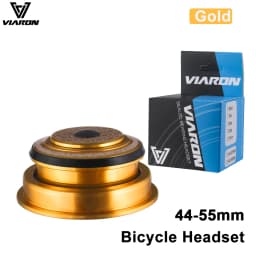 VIARON Bicycle Headset 4455ST/4456ST CNC 11/8"-11/2" Sealed Bearing Straight Tapered Tube Fork MTB Bike Headset