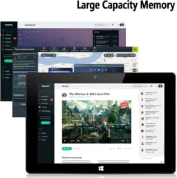 10.1'' Portable Windows 10 Tablet 8GB DDR3-RAM 128GB EMMC 1280x800IPS 64bit Intel Atom X5-Z8350 1*USB 3.0 HD-MI