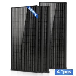 (AU Stock 2-5 Days) AeternaSol 400W/200W W 25.6% High-Efficiency PV Power for Home Rooftop 18B N-Type Solar Panel 12V Monocrystalline Solar Panel 18BB Cells High Efficiency Module RV Marine Boat Caravan Off Grid Monocrystalline Solar Panels Charging 12V