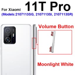 For Xiaomi 11T 12T 12T Pro Power Volume Side Button On OFF Power Volume Up Down Side Key Switch Replacement Repair Parts