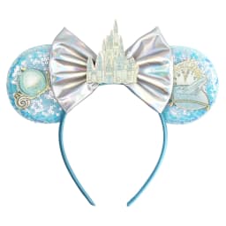 Newest Cartoon Cute Glitter Sequins Bow Headband 2026 DIY Headwear for Adults Kids Holiday Party CosplayHairband