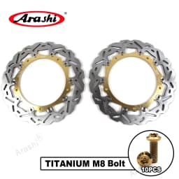 Arashi 2PCS CNC Floating Front Brake Disc Brake Rotors For BMW K 1300 S K1300S 2009 2010 2011 2012 2013 2014 2015 Accessories