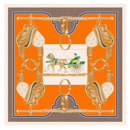 POBING Twill Silk Square Scarf Animals Print Women Scarves Wrap Giraffe Neckerchief Spanish Foulards cachecol Large Bandana