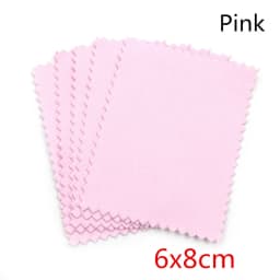 10pcs Silver Polish Polishing Cloth Soft Cleaning Cloth Wipe Wiping Cloth For Silver Gold Jewelry Tools