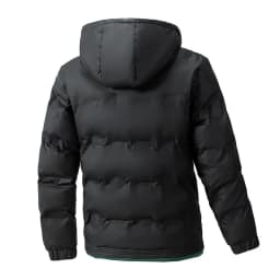 Winter Hooded Puffer Jacket Men's Loose Thick Warm Casual Outerwear