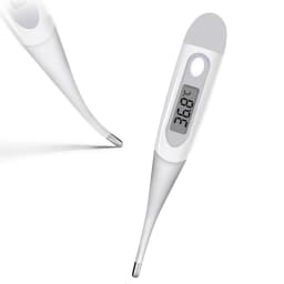 Thermometer for Adults, Soft Head Digital Oral Thermometer for Fever, Basal Thermometer with 15 Seconds Fast Reading