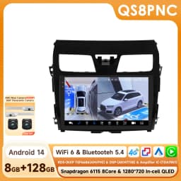 Hizpo Android 14 For Nissan Teana3 Altima 2013 - 2018 Auto 4G Carplay Multimedia Video Player DSP GPS Radio Navigation WIFI BT