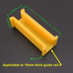 1PCS Elevator Shoe lining Applicable to O*IS Elevator length 100mm 16mm 10mm 6mm thick guide rail wear resistant