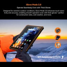 Blackview Active 5 8.68'' Rugged Tablet PC Android 15 Unisoc T615 Octa Core 8GB+128GB AI Mini Pad 6600mAh 13MP18W Tablet