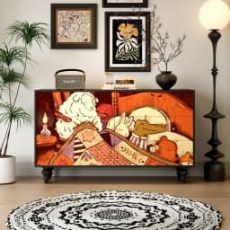 chest of drawers, bedroom multi-functional locker, dining side , living room wall storage
