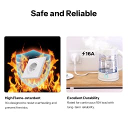 SONOFF WS01STPF-E Fusion Series Non-Smart Traditional Wall Socket Type F Fire Resistant Protection Moisture Ready Durability