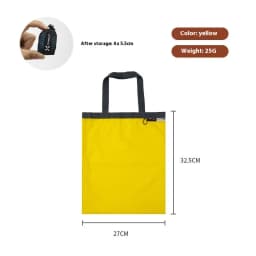 XENOSMILUS Mini Portable Eco-Friendly Shopping Bag, Lightweight and Waterproof, Ideal for Traveling, Storage and Shopping