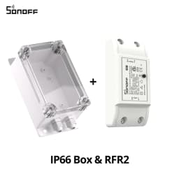 SONOFF IP66 Waterproof Junction Box Water-resistant Impact Shell Compatible With BASICR2/BASICR4/RFR2 Smart WiFi Switches