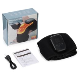 Smart Vibration Massage Knee Pad Heating Wrap Belt Larger Thermal Area Joint Muscle Relaxation Brace Hot Compress Knee Massager