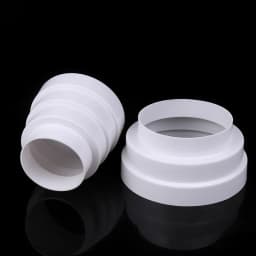 Kitchen Duct Multi Reducer Extractor Fan Pipe Connector 80/100/110/120/150/160mm For Fan Ventilation Duct Tube Exhaust Duct